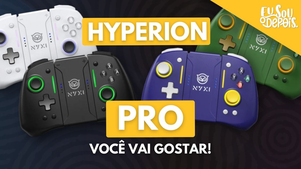 Esqueça os Joycons do Switch - NYXI HYPERION PRO é a melhor opção!