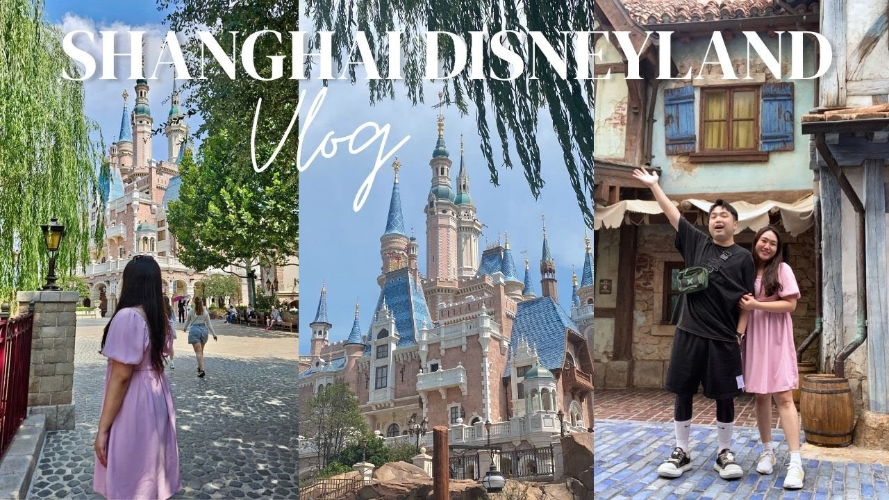 SHANGHAI DISNEYLAND 🇨🇳 Rides, Parade and Fireworks etc | VLOG