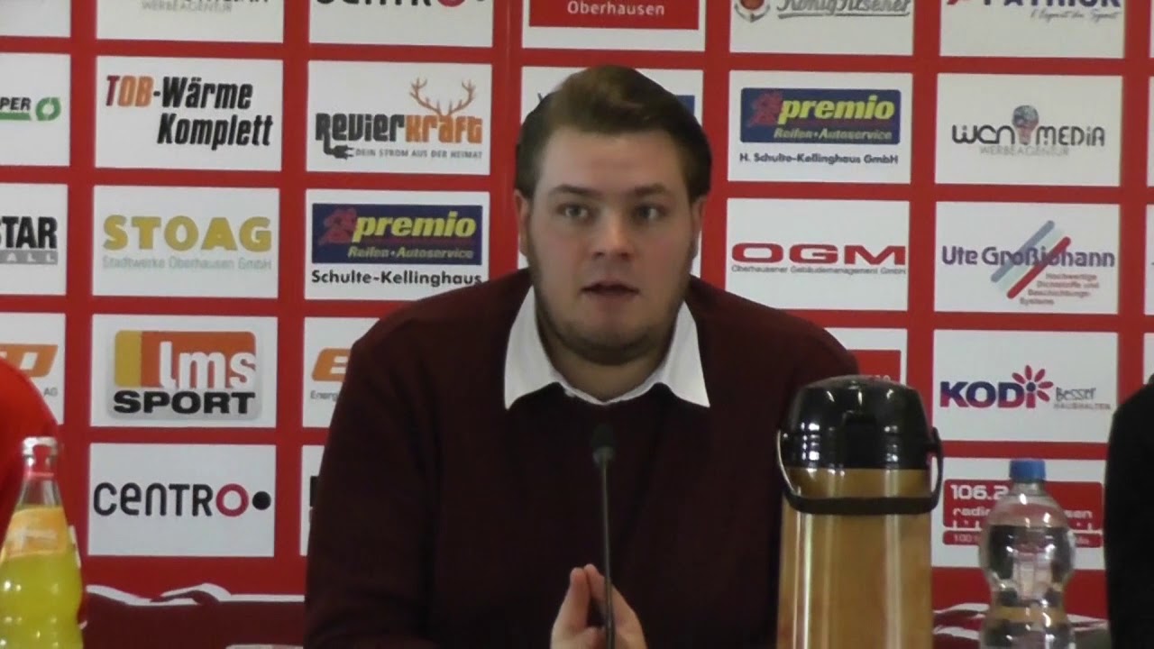 Uerdingerblock Pressekonferenz Rot-Wei&szlig; Oberhausen - KFC Uerdingen