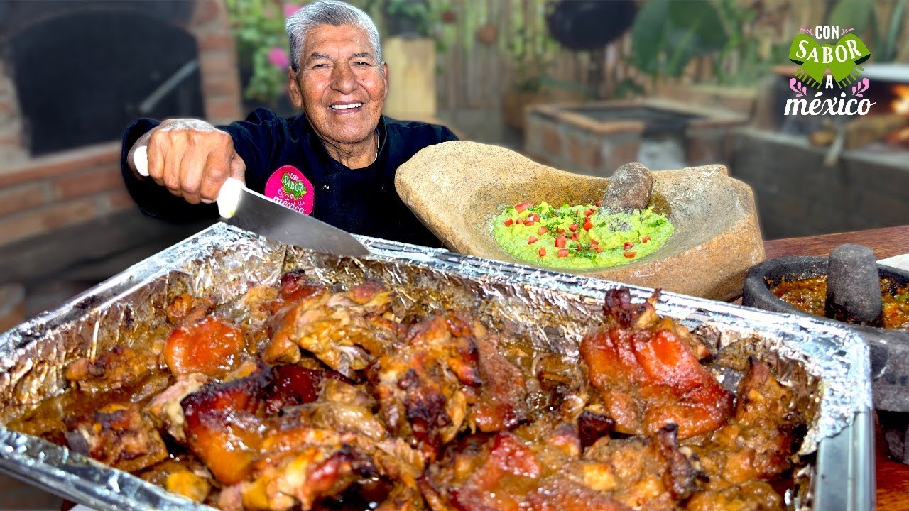 MANITAS DE CERDO AL HORNO EN JUGO DE NARANJA Y CERVEZA ¡ESTILO OAXACA! / #ConSaborAMexico