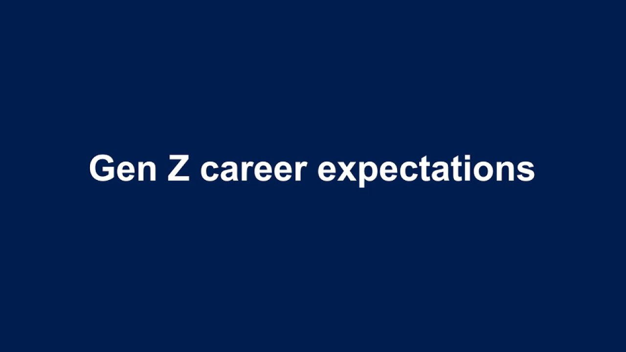 Gen Z career expectations - Australia towards 2031