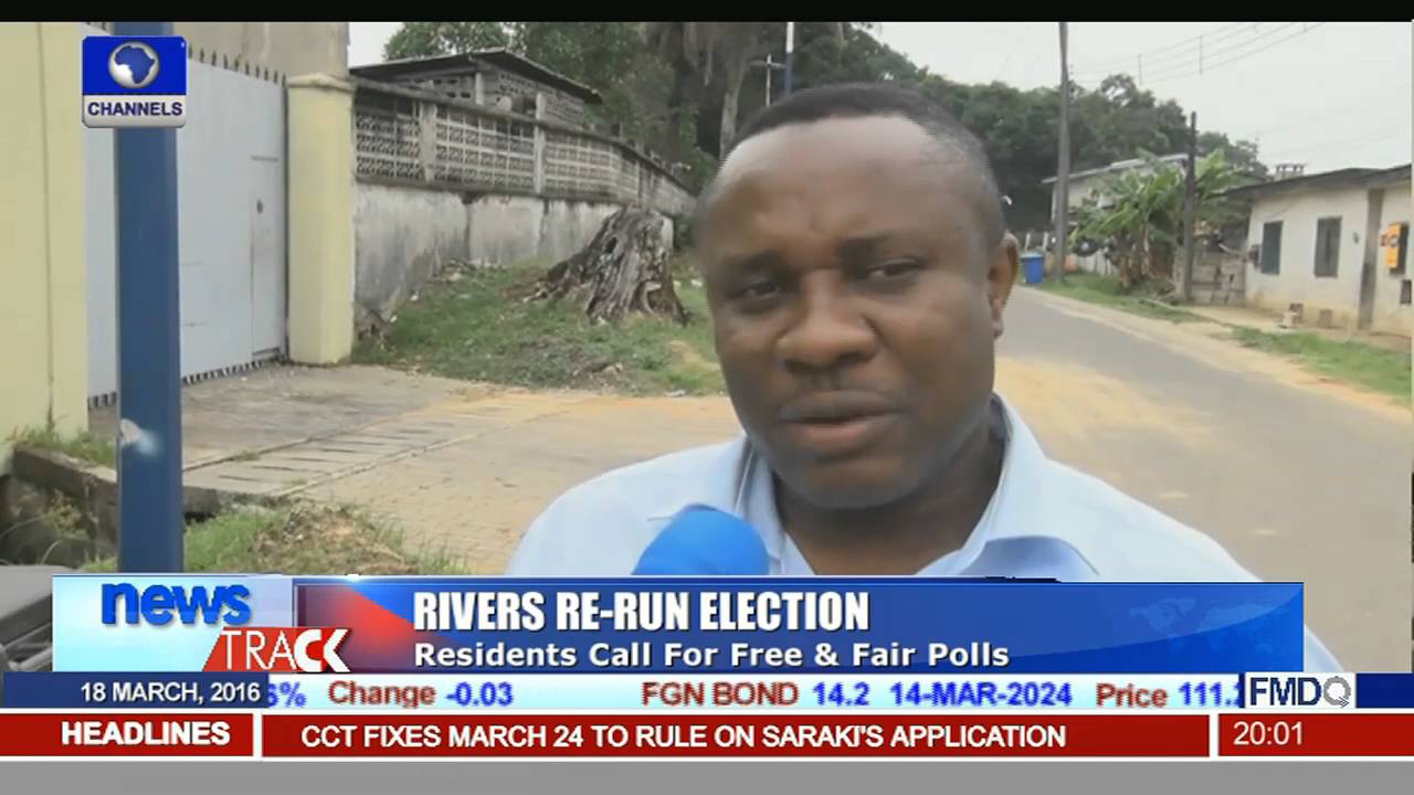 Rivers Re-Run Election: Residents Call For Free & Fair Polls