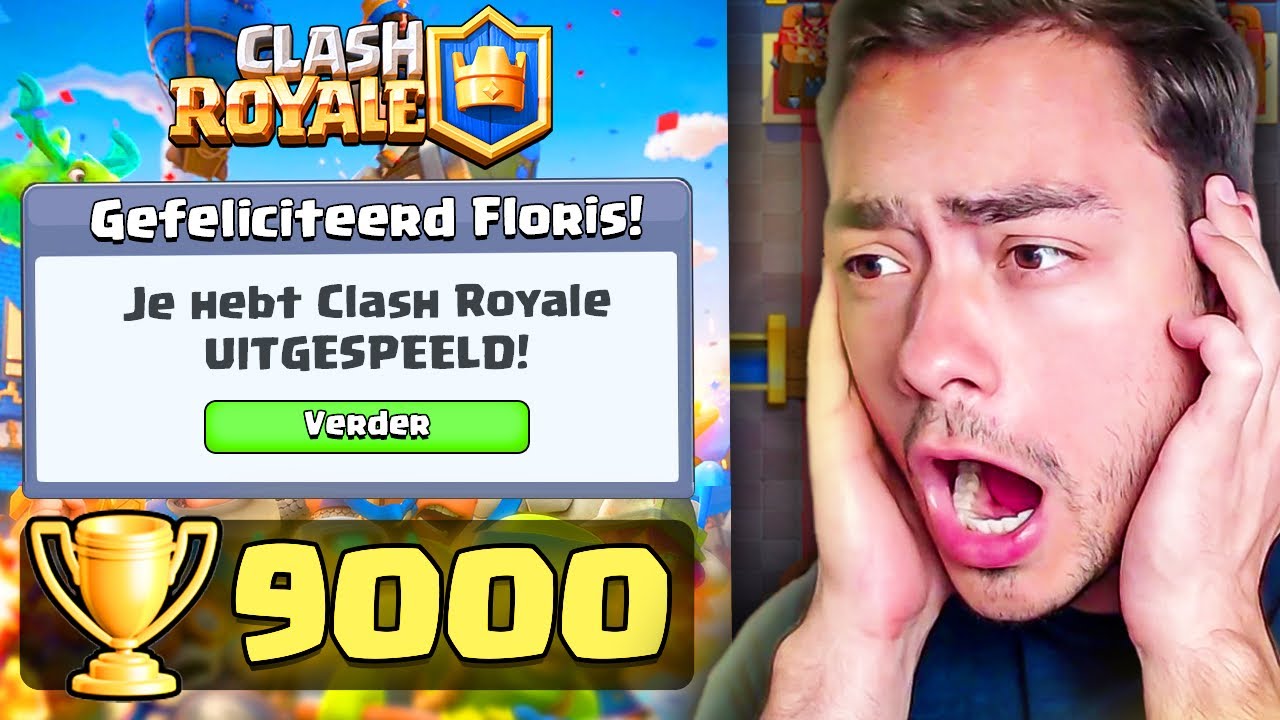 IK HEB CLASH ROYALE UITGESPEELD!!