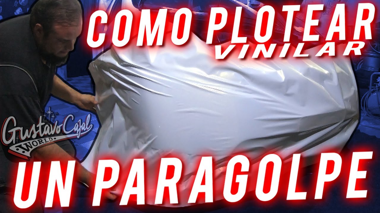 💥C&oacute;mo Plotear/Vinilar un Paragolpes 💥F&Aacute;CIL💪