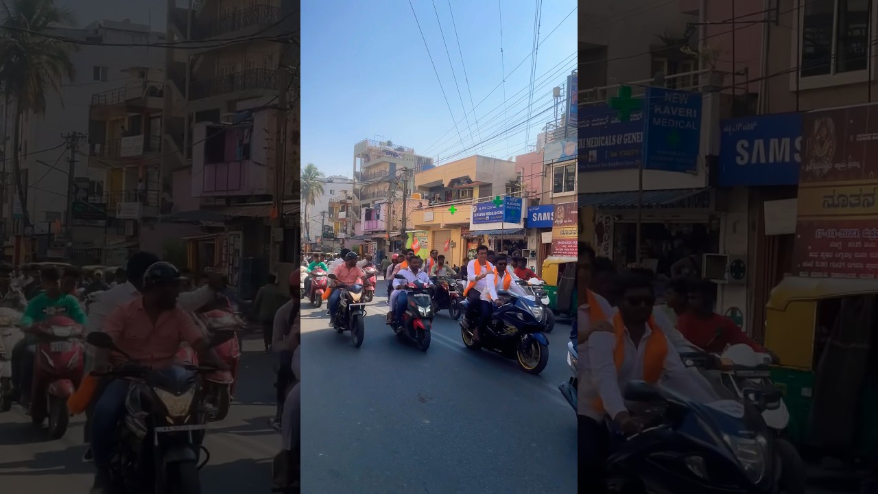 Super Bike spotted in BJP&rsquo;s bike rally! 😵&zwj;💫 #shorts #trending #shortvideo #viral #bjp