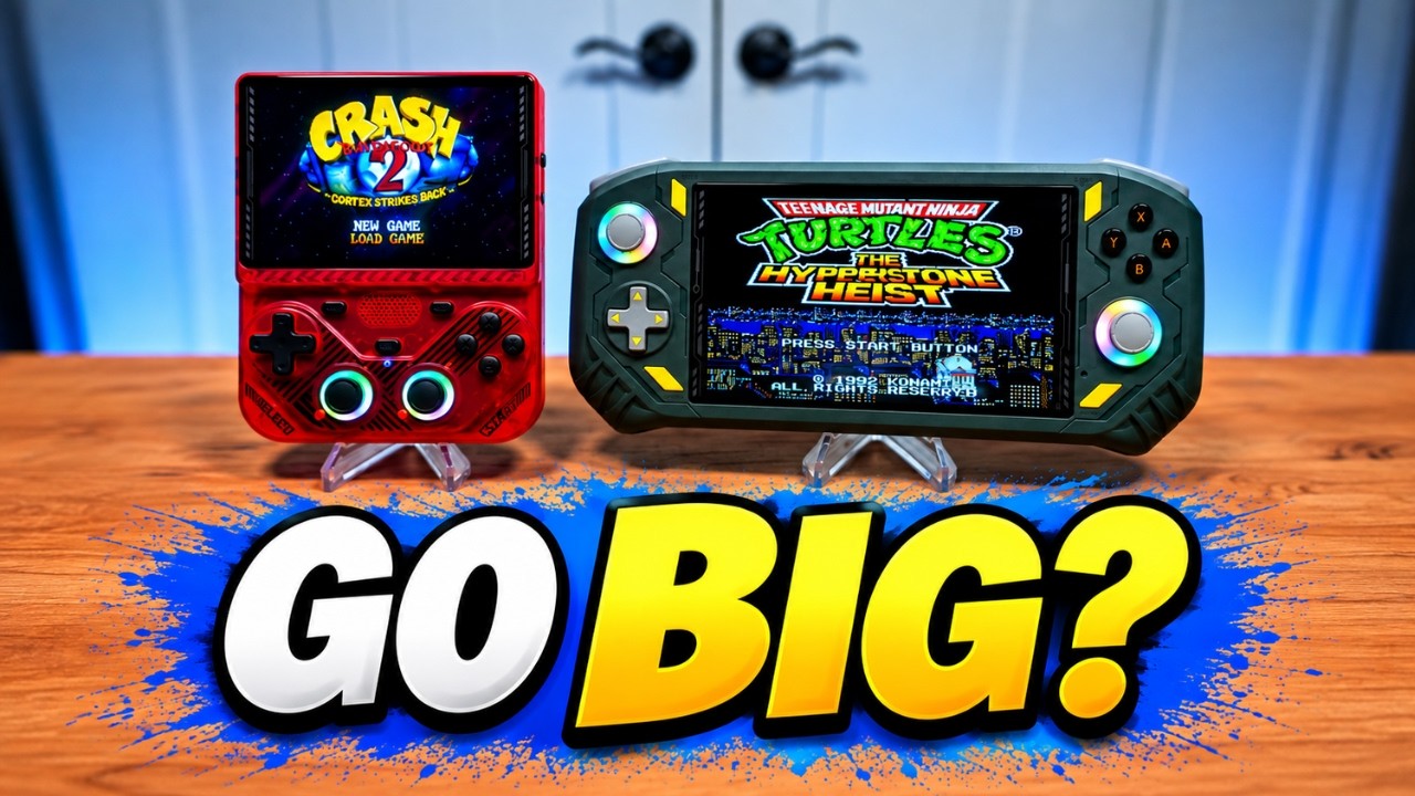 These Budget Retro Handhelds Go BIG | AISPLC RG43V Pro & RG52 Mini Review