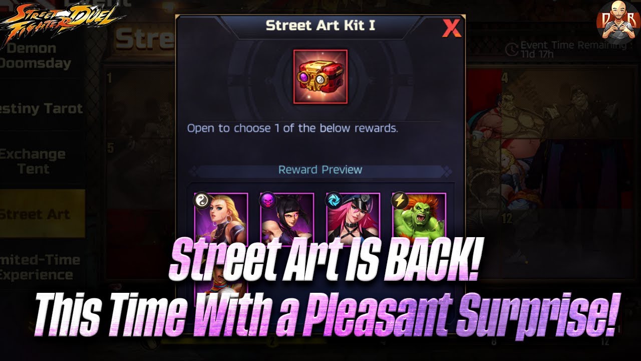 [SF: Duel] - Street Art is Back & Gen is GONE! Big unit change & reviewing each tile with tips!