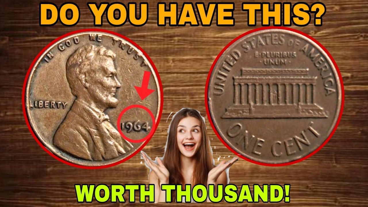 Your 1964 Lincoln Penny Could Be Worth $1,000+ 💰 Don’t Miss This Value Guide!