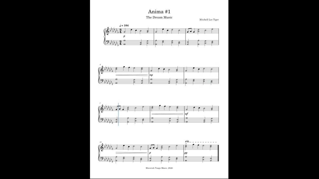 Anima #1 By Maverick Tango Music