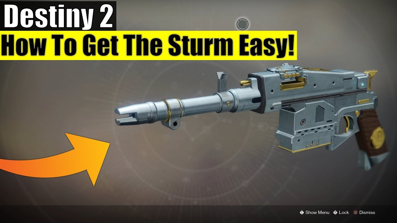 Destiny 2 - How To Get The Sturm Amazing Exotic Handcannon! (Full Guide Easy!)