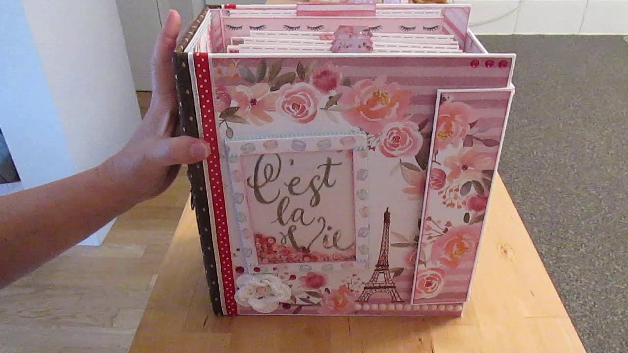 Présentation-Inspiration | Album Paris , Grand Format | Scrapbooking