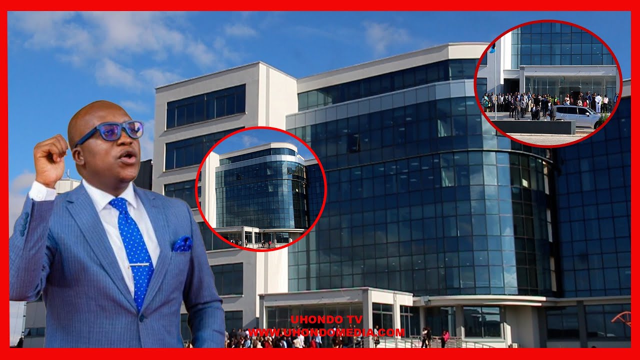 HAYA NDIO MAAJABU YA JENGO JIPYA LA KIFAHARI LA WIZARA YA MADINI RANGI KAMA YA TANZANAITE