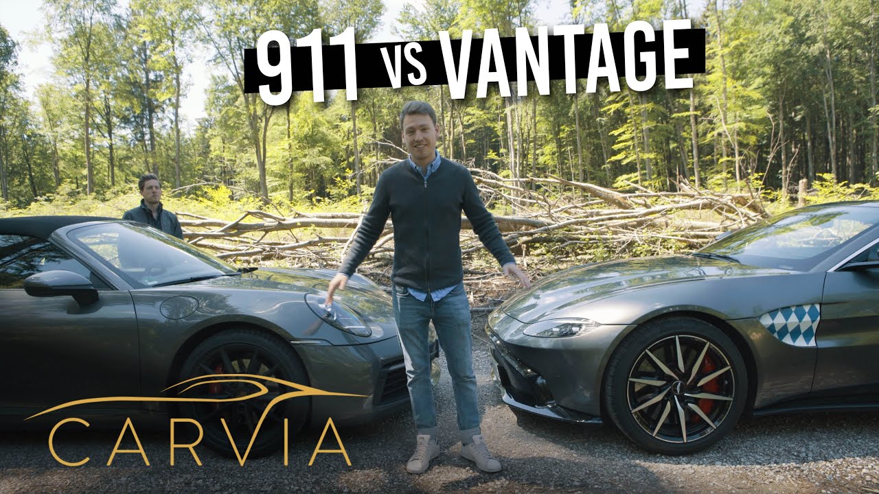 PORSCHE 911 [992] vs. ASTON MARTIN Vantage - neuer für die Autovermietung? | CarVia