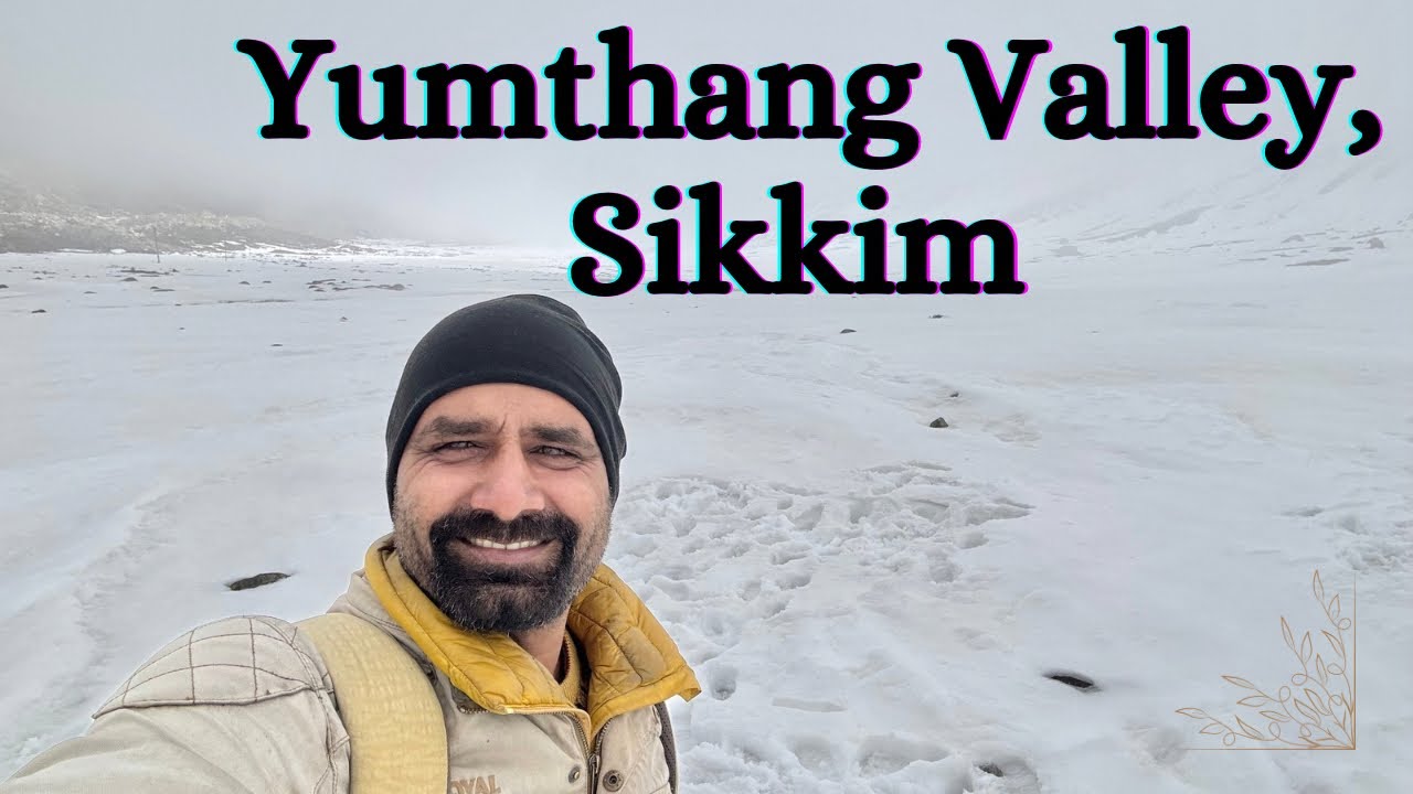 Frozen at Zero Point - India’s Coldest Ride ? Solo Trip to Yumthang Valley, North Sikkim |