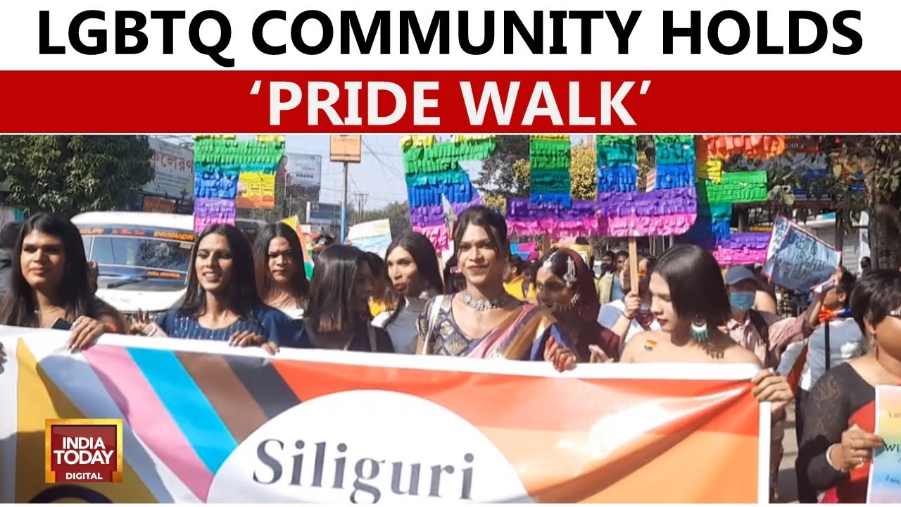 LGBTQ Community Holds 'Pride Walk' To Raise Awareness About Rights And Challenges | India Today
