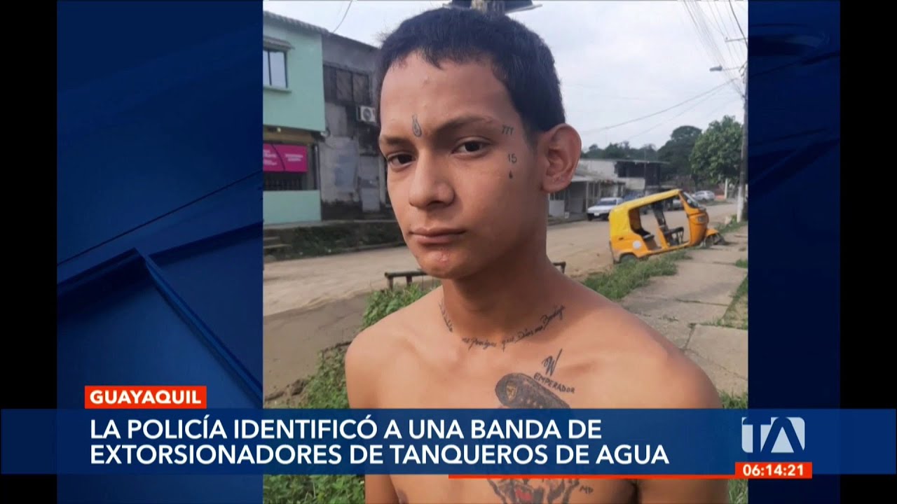 Identifican a extorsionadores que no permiten la llegada de agua a ciertos sectores de Guayaquil
