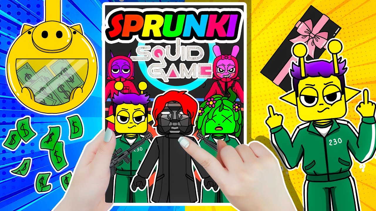 [Paper Diy] BLIND BOOK // Spunki in Squid Game 2 