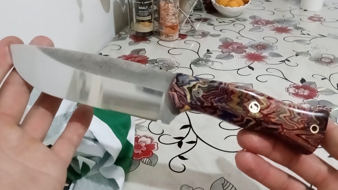 N690 buschcraft bıçak yapım süreci..