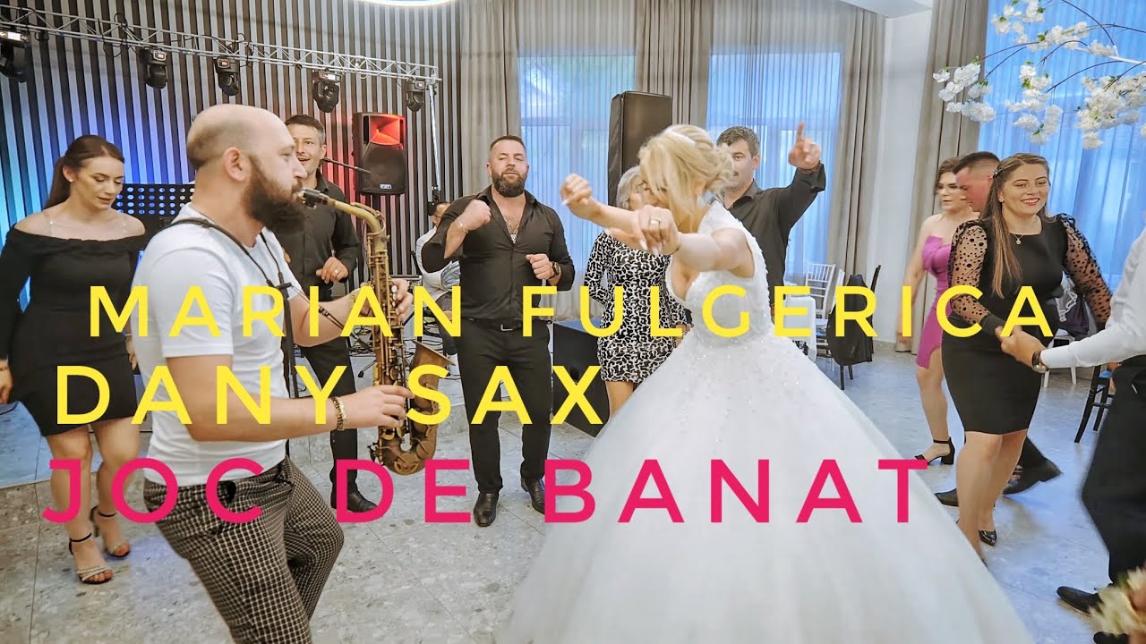 Marian Fulgerica & Dany Sax 🎷 Joc de Banat☞Live 2024 💯Nunta Roxandra & Lau