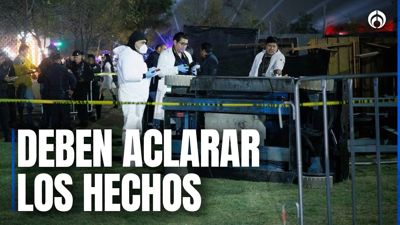 Tragedia en festival AXE Ceremonia fue un acto de irresponsabilidad