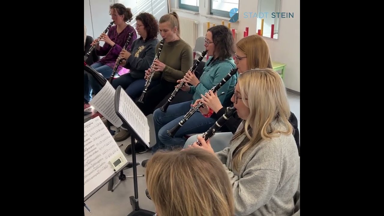 🎶🌸 Frühjahrskonzert 2024 🌸🎶  Symphonisches Jugendblasorchester der Stadt Stein am 23. März