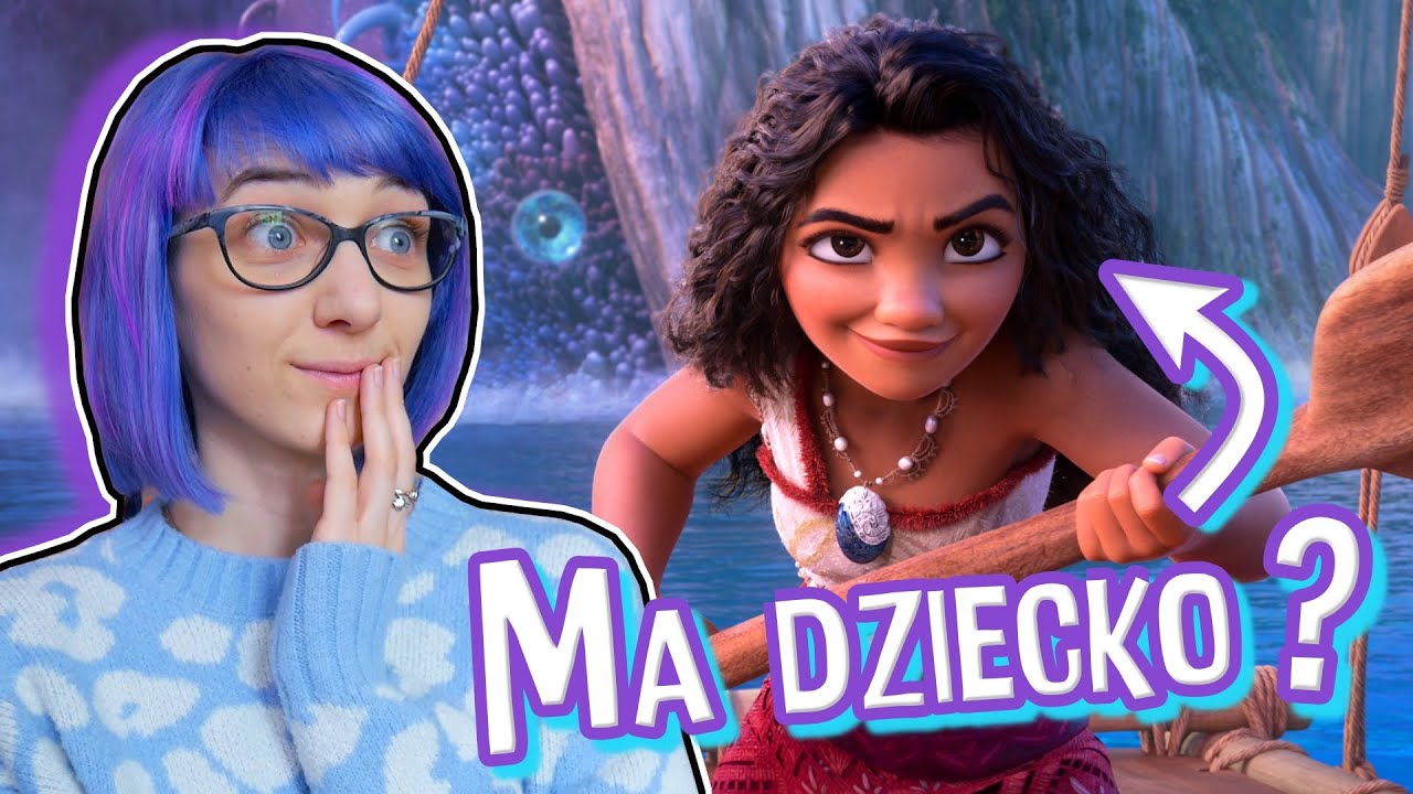 🌊 Co się działo u Moany? | Moja REAKCJA na pierwszy zwiastun MOANY 2 🌊