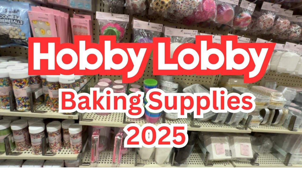 Hobby Lobby Baking Supplies | Baking kit | Baking Tools | Cake Decoration | Baking Tools Shopping