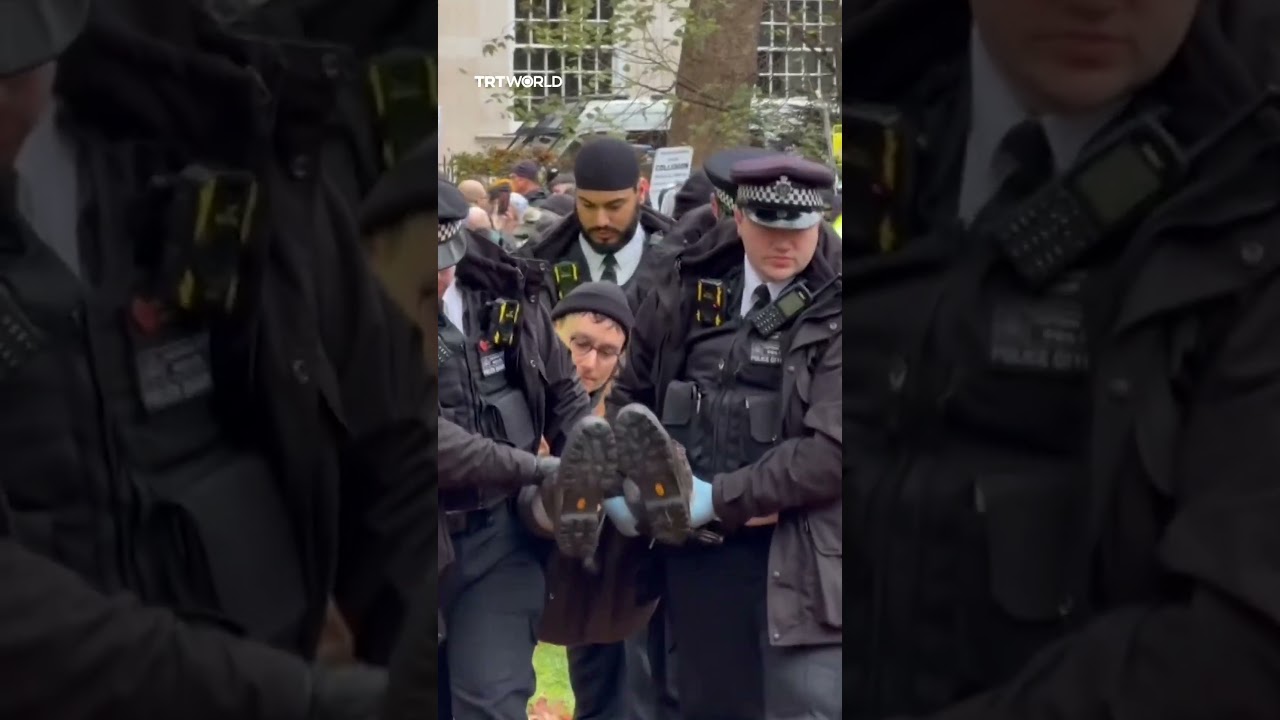 UK police arrest protesters for supporting Palestine Action