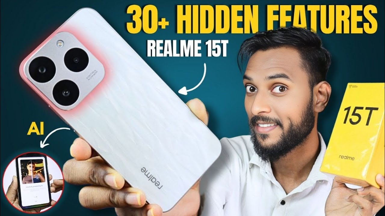 Realme 15T 5g Tips And Tricks 🔥 Hidden Top 30+ Special Features | realme 15t
