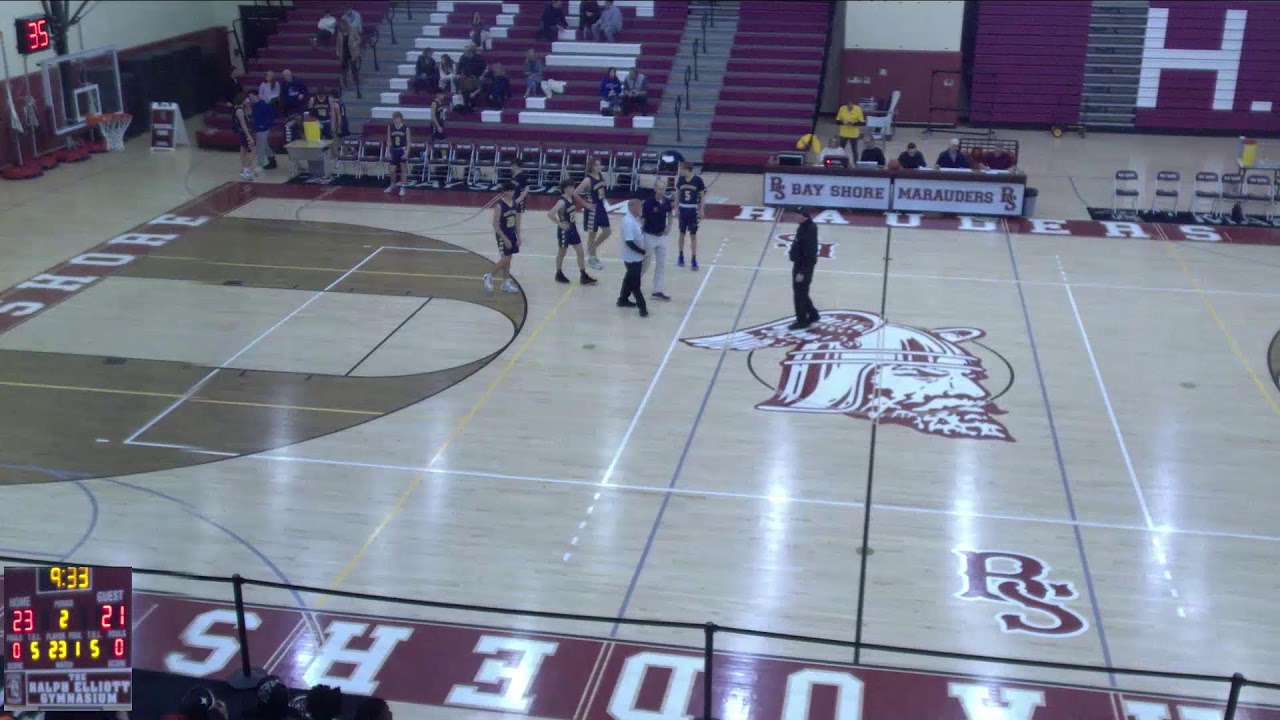 Bay Shore High School vs Northport High School Mens Varsity Basketball