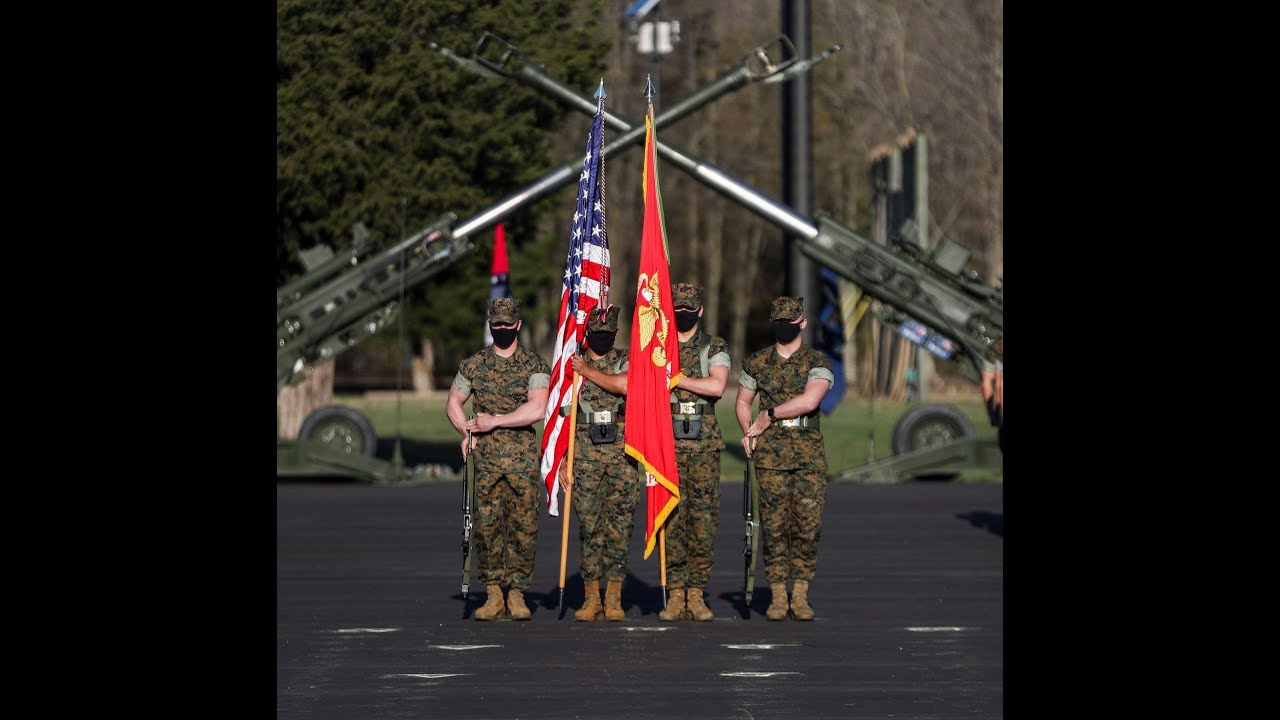 USMC OCS Change of Command Ceremony