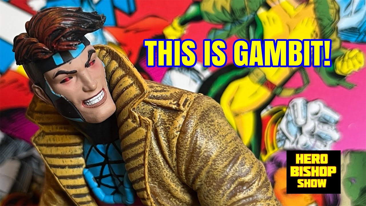 Gambit 1:10 Scale Statue Review | X-Men #1 McFarlane Toys Marvel Collectible 