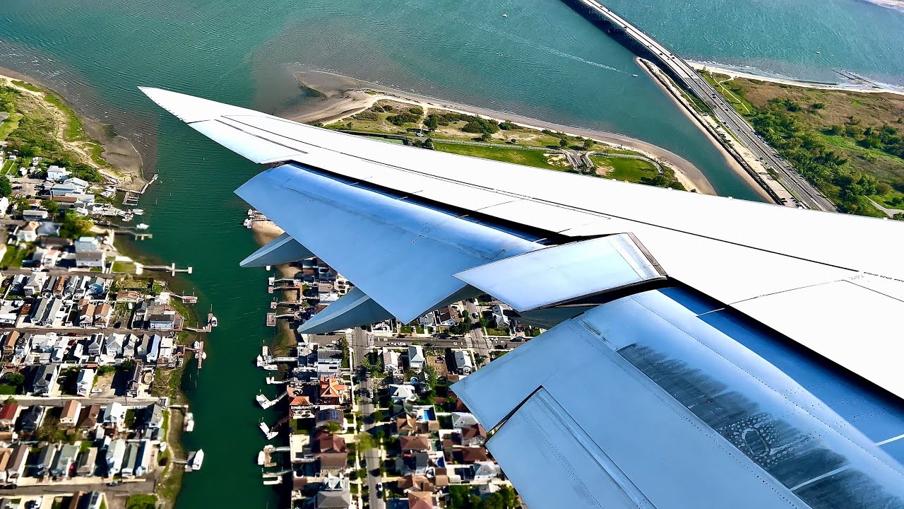 [4K] – Incredibly Beautiful New York JFK Takeoff – Lufthansa – Boeing 747-8 – D-ABYJ – SCS Ep. 908