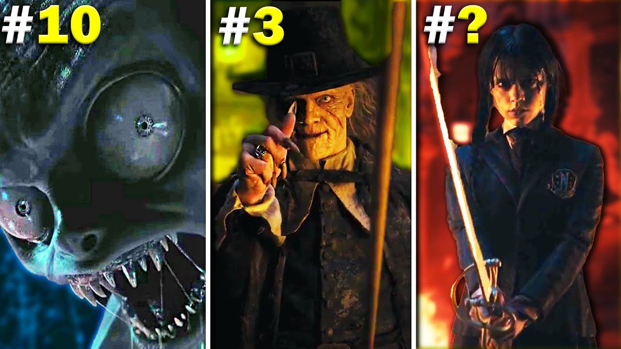 Top 16 Monstruos MÁS PODEROSOS en Merlina (Wednesday ) | Netflix