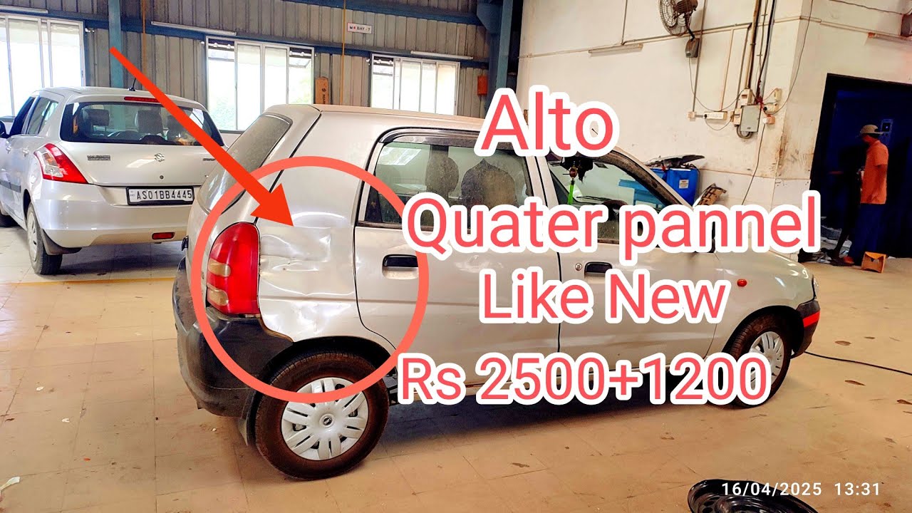 Alto Quater Pannel repairing in Rs 2500+1200