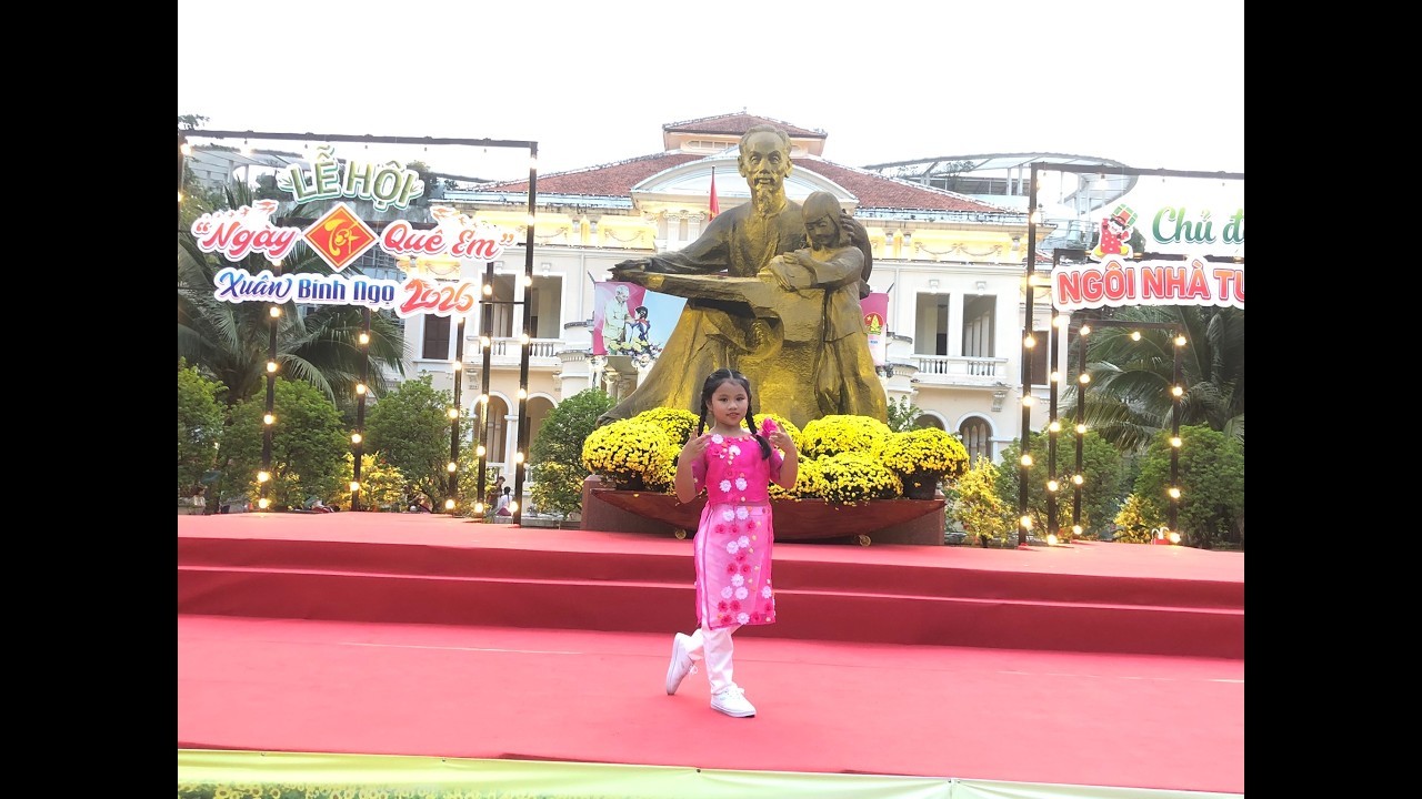 Xuân về vui lắm xuân ơi - Bé Xuân Linh