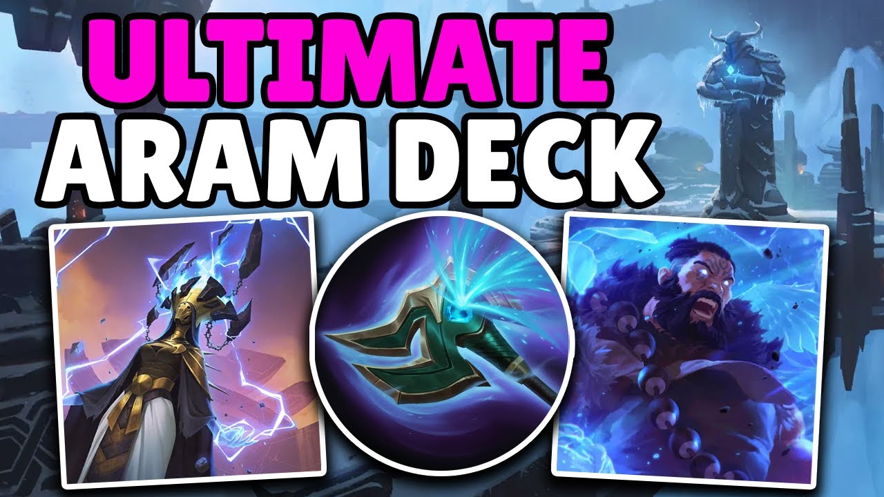 THE BEST WAY TO PLAY ARAM!! Spellshield, Overwhelm AND HUGE STATS - Legends of Runeterra