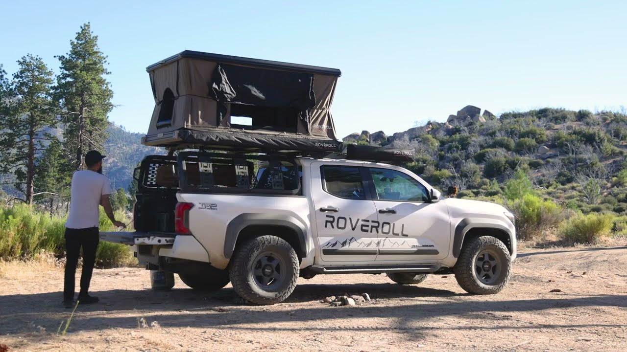 Roveroll ALUMINUM SHELL POP-UP ROOF TOP TENT