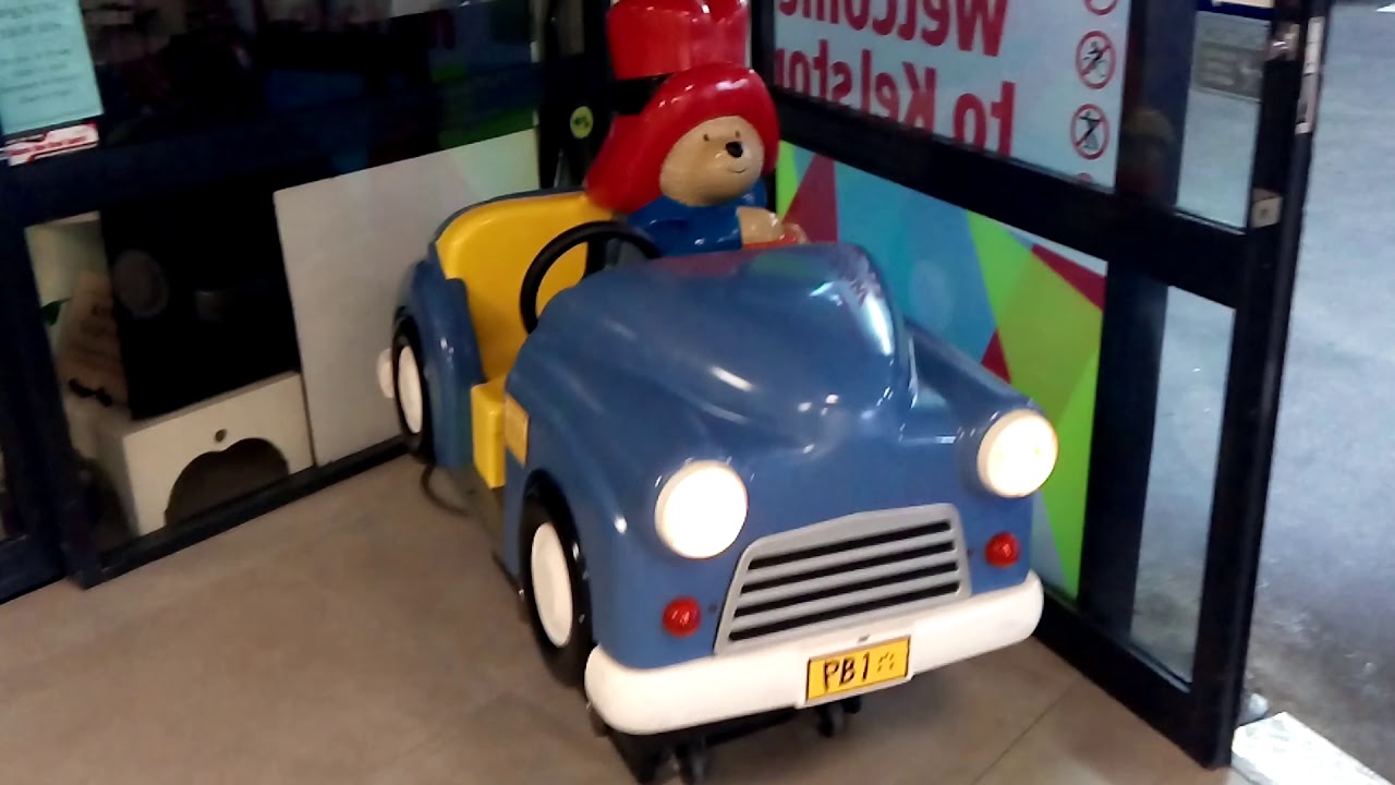 OMC Electronics Paddington Bear In-A-Car Kiddie Ride (Extremely Rare)