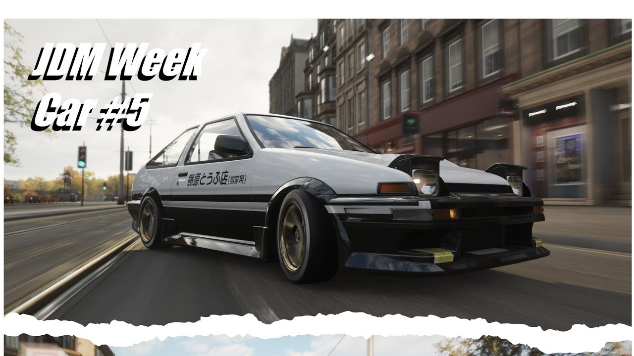 JDM WEEK Car #5 Toyota AE86 Initial D | Forza Horizon 4 | #gameplay