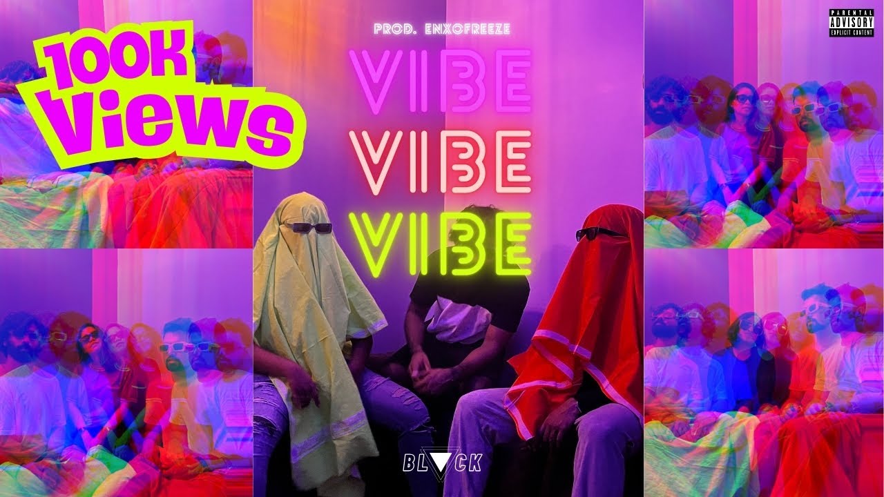 BLACK - VIBE | PROD. ENXOFREEZE | Malayalam Rap | Fiction | Story | Fast Rap | Official Music Video