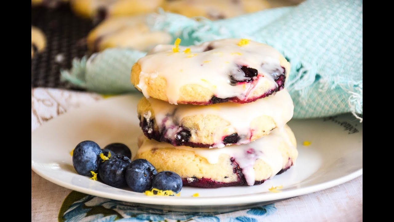 Soft Blueberry Cookies