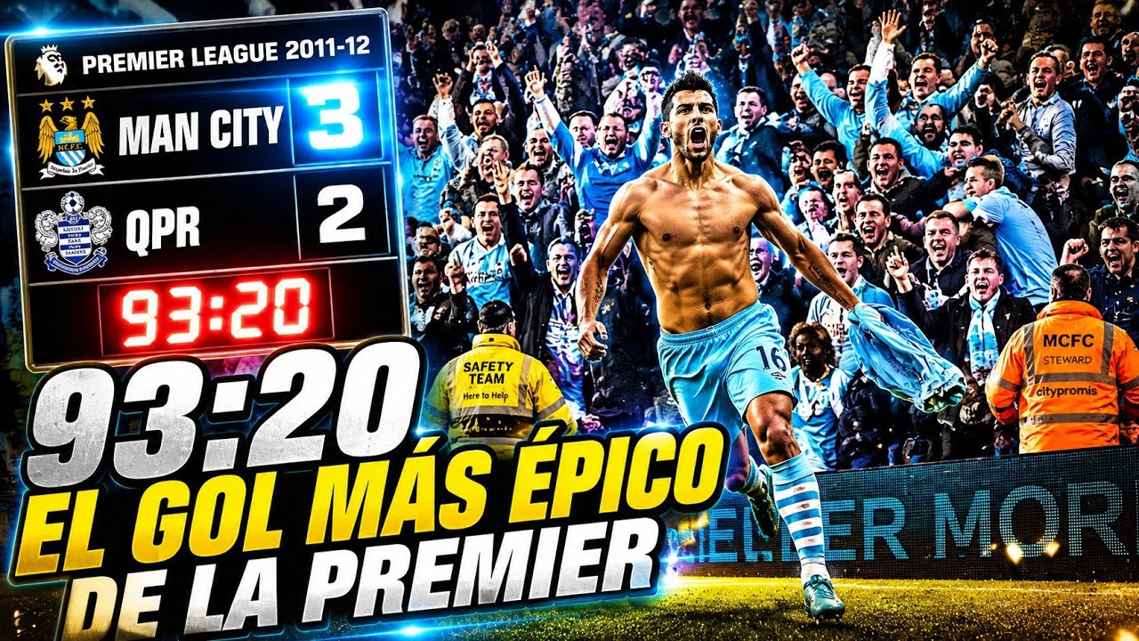 La PREMIER 👑 que el CITY ganó en el ÚLTIMO MINUTO 😮