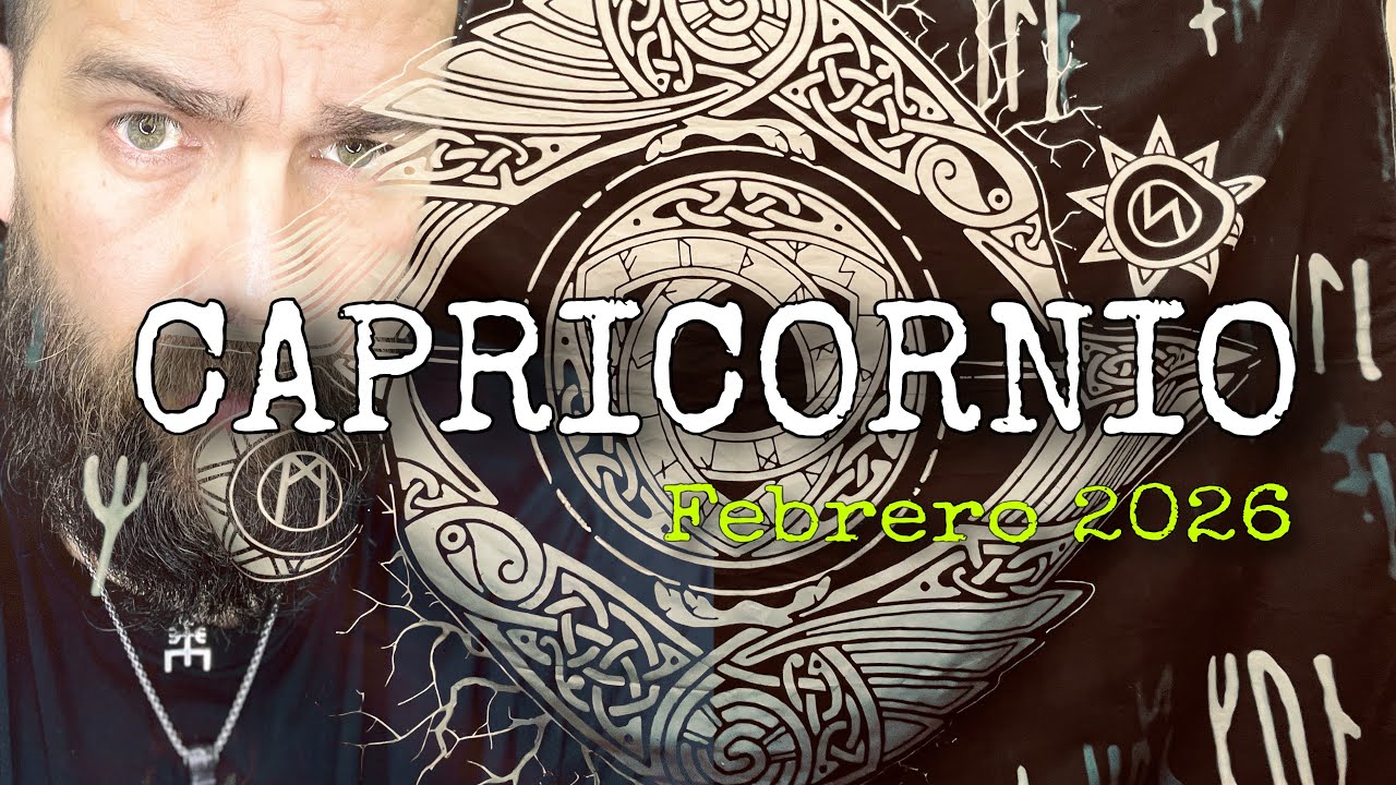 CAPRICORNIO ♑️ // LECTURA DE RUNAS - FEBRERO 2026 ⚡️