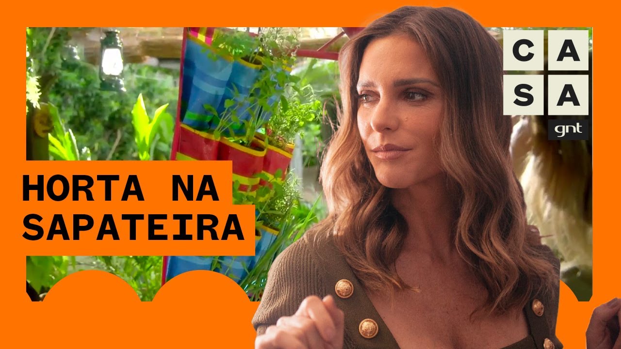 Fernanda Lima ensina como fazer uma HORTA em SAPATEIRA | Faça Você Mesmo | Bem Juntinhos