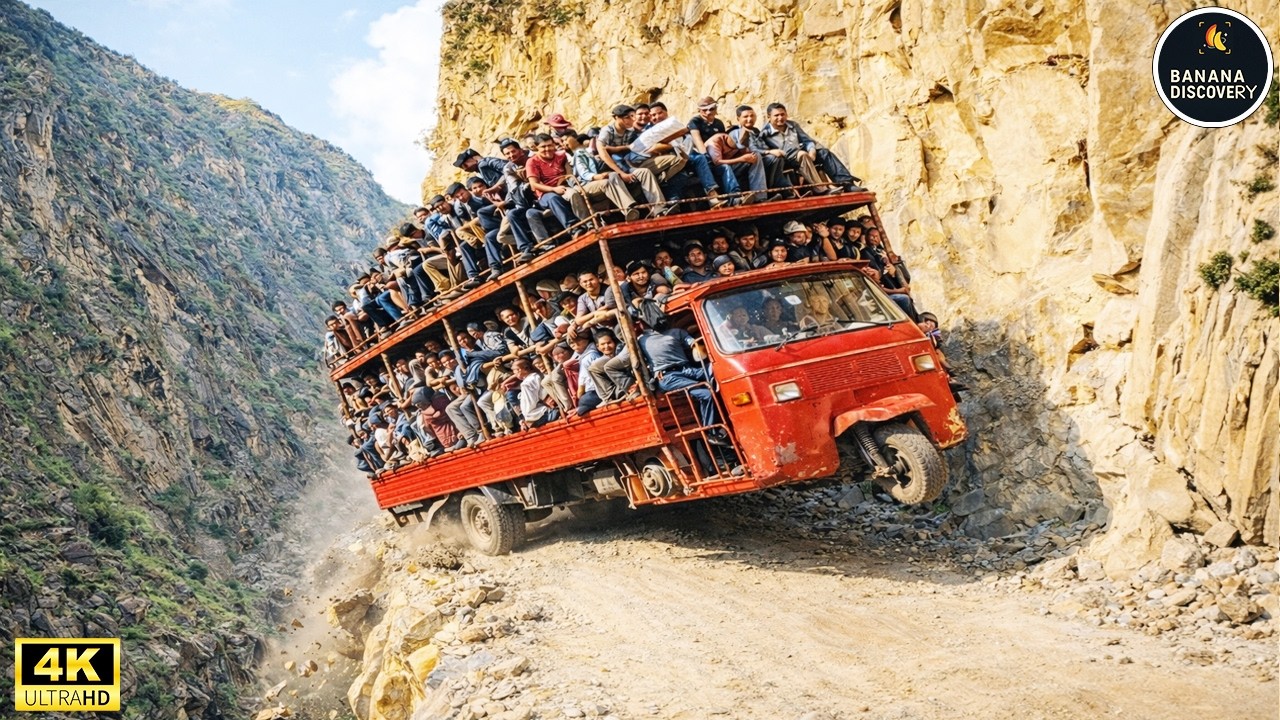 Impossible Places | World&rsquo;s Most Dangerous Roads Bridges Dare You to Driving On | 4K Documentary