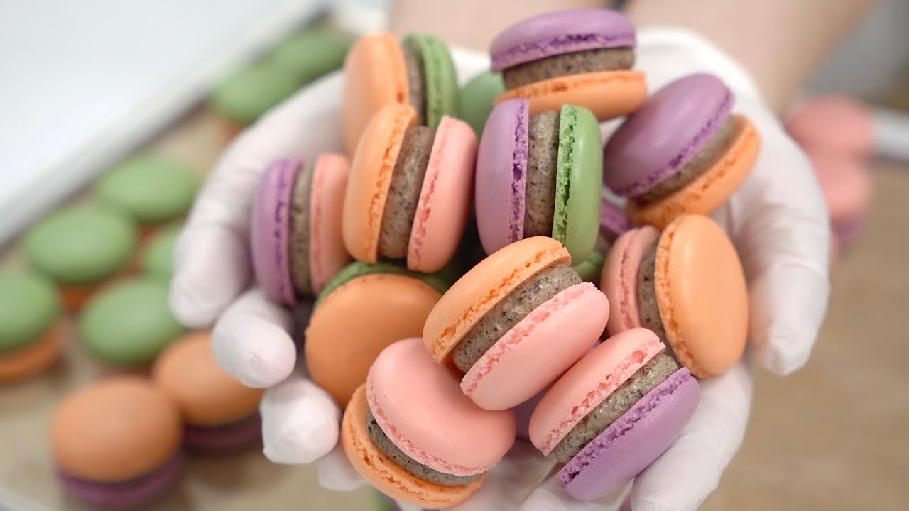 Super Glossy Mini Macarons [SUGAR BEAN]