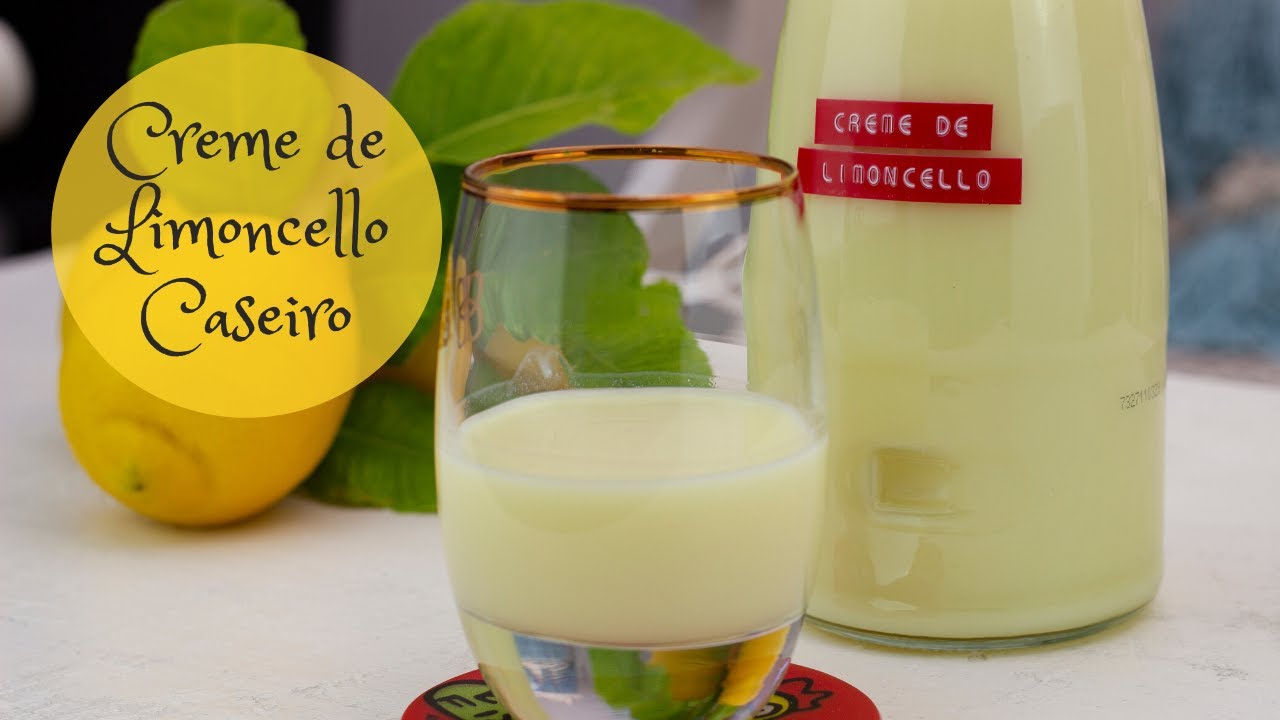 Creme de Limoncello Caseiro