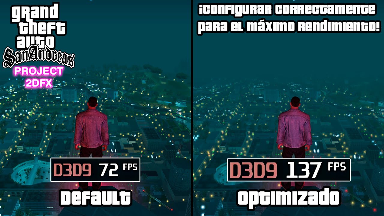 GTA San Andreas PC | "PROJECT 2DFX" | Обзор | Лучшие настройки для увеличения FPS! (RUS CC)