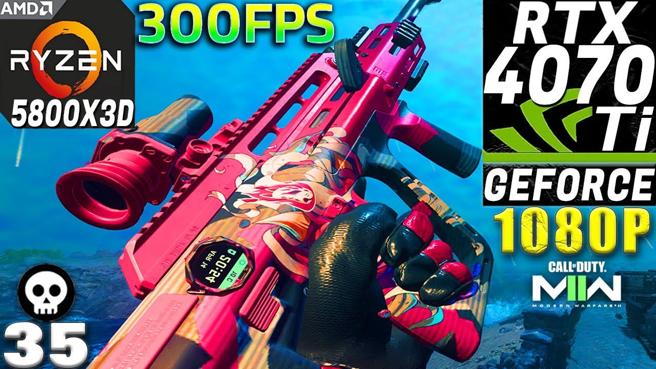 COD: MW2 - Lighthouse Map | RTX 4070Ti + 5800X3D - 1080p | Competitive Settings